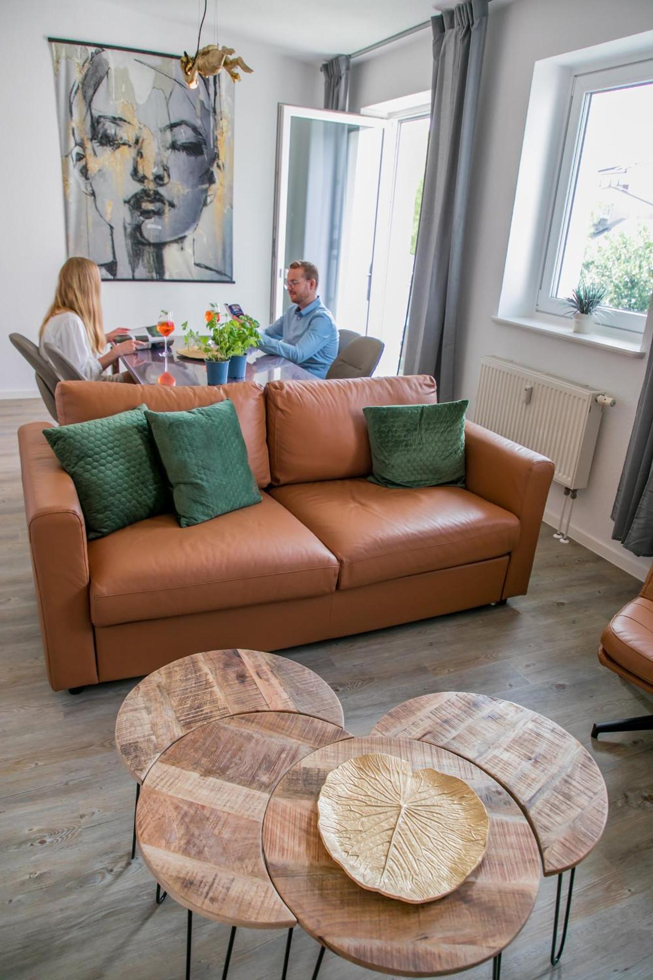 City Apartment "Hans Seat" Rostock Mit Rooftop-Terrasse Bagian luar foto